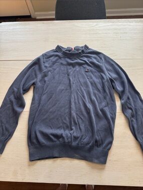 Tommy Hilfiger Men's Navy Crewneck Sweater